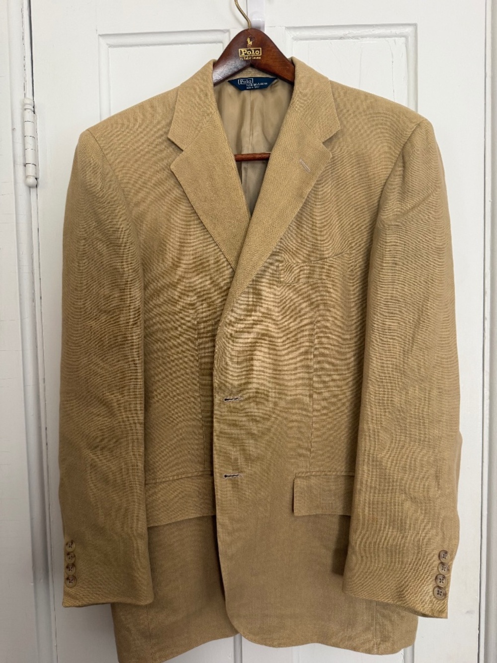 Polo Ralph Lauren Tan Flax SPort coat